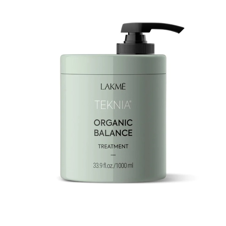 ماسک مو بدون سولفات آبرسان عمیق مو ارگانیک بالانس تکنیا لاکمه حجم 1000 میلی لیتر - Lakme Teknia Organic Balance Hair mas
