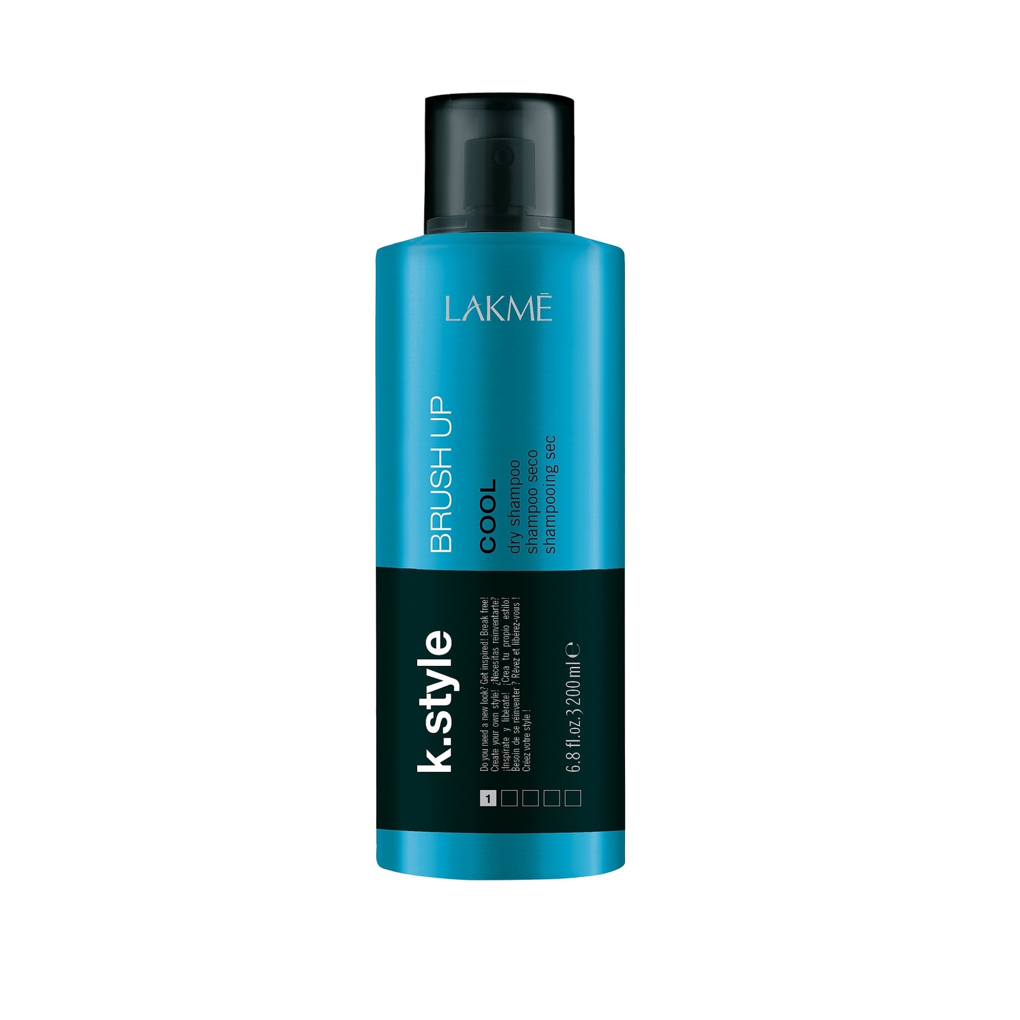  اسپری شامپو خشک لاکمه حجم 200 میلی لیتر - lakme k.style brush up cool dry shampoo 
