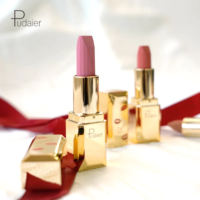  رژ لب جامد ماندگار ولوت پودایر شماره 7 - Pudaier velvet lip stick 
