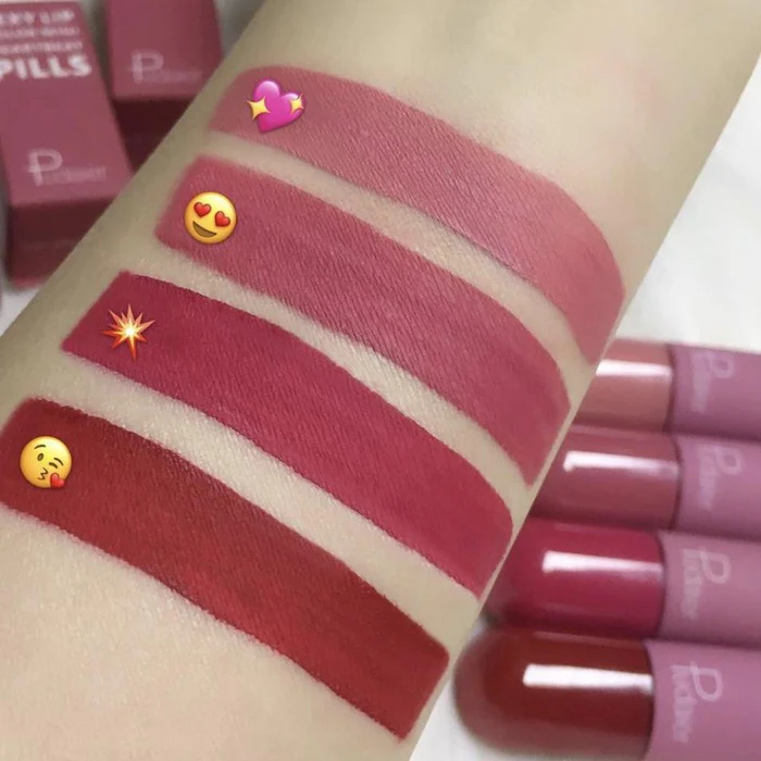  رژ لب مایع مات فوق ماندگار کپسولی پودایر شماره 900 - Pudaier matte liquid pills lipstick 