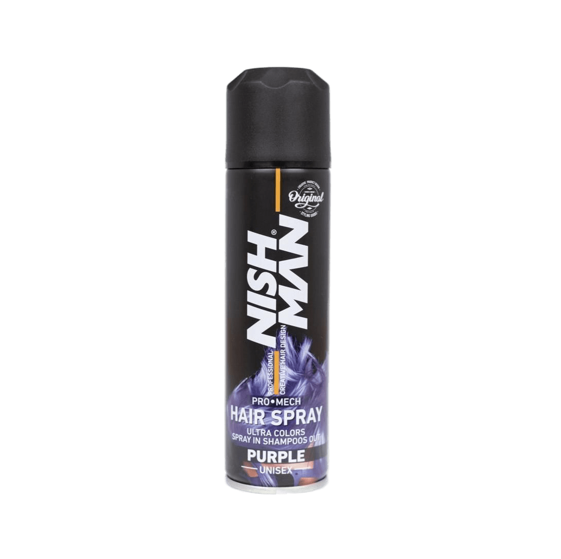  اسپری رنگ مو نیش من (بنفش) حجم 150 میلی لیتر - NISHMAN Hair color spray (PURPLE) 150 ml 