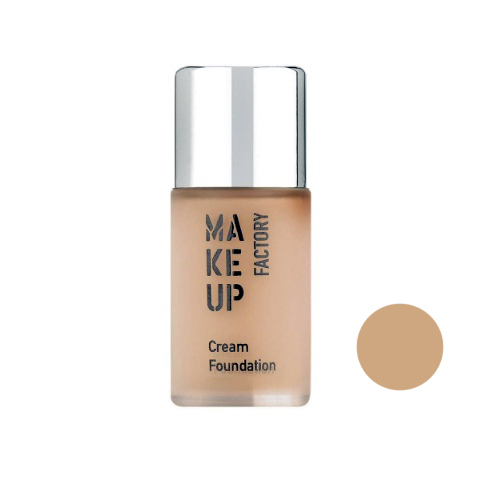  کرم پودر مخملی میکاپ فکتوری (قهوه ای ملایم) شماره 02 - MAKE UP FACTORY CREAM FOUNDATION 02 