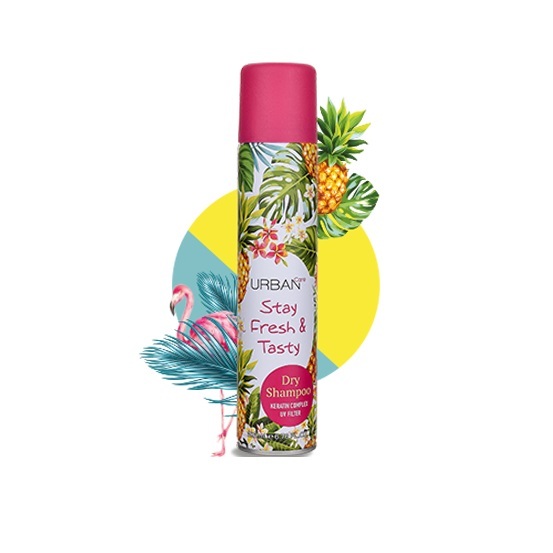 اسپری شامپو خشک اربن کر (رایحه گل های شیرین و تازه) - URBAN care Dry Shampoo