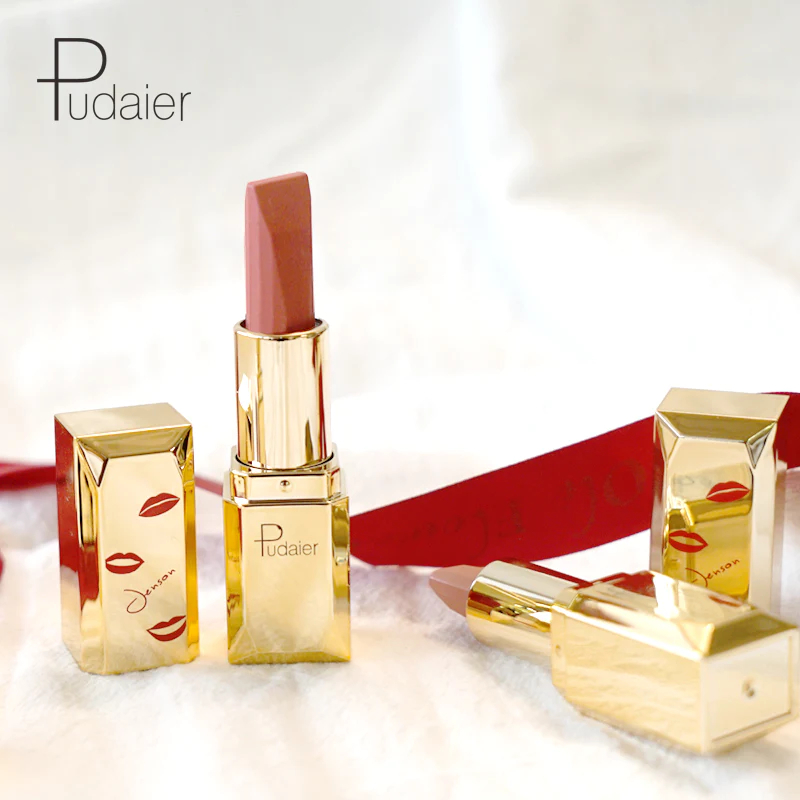  رژ لب جامد ماندگار ولوت پودایر شماره 7 - Pudaier velvet lip stick 