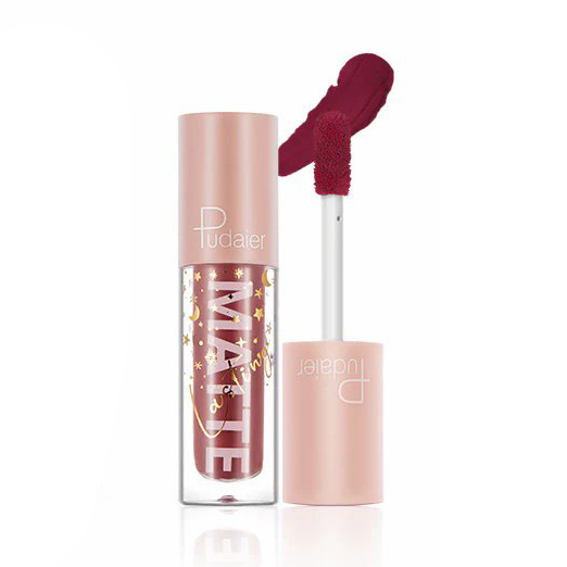 رژ مایع مات ماندگار پودایر شماره 2 - Pudaier matte lip fluid