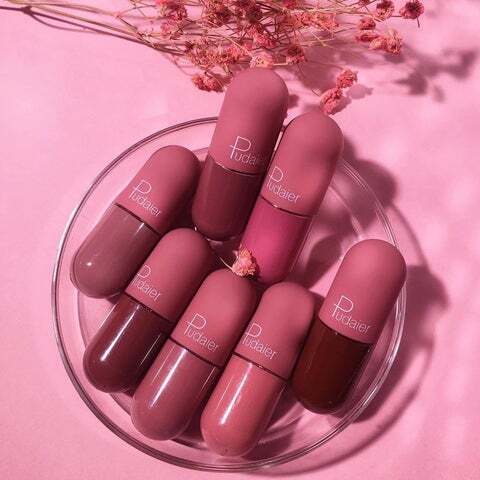  رژ لب مایع مات فوق ماندگار کپسولی پودایر شماره 900 - Pudaier matte liquid pills lipstick 