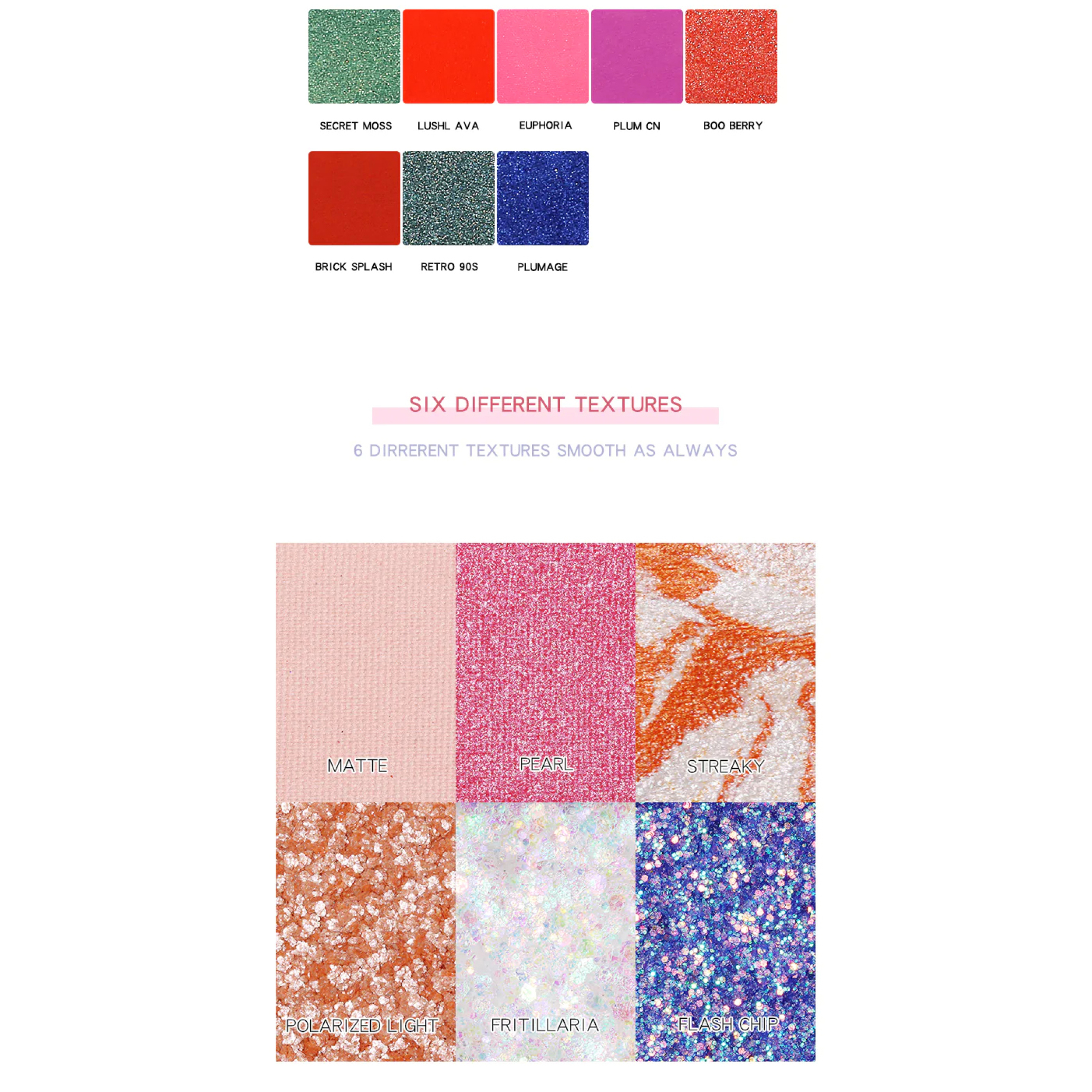  پالت سایه چشم 28 رنگ پودایر مدل FEATHER KINGDOM 