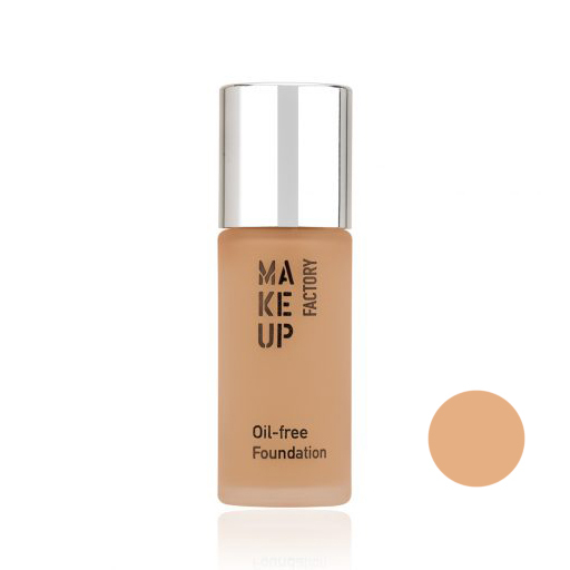  کرم پودر بدون چربی میکاپ فکتوری شماره 21 (طبیعی) - MAKE UP FACTORY OIL-FREE FOUNDATION 21 (NATURAL) 