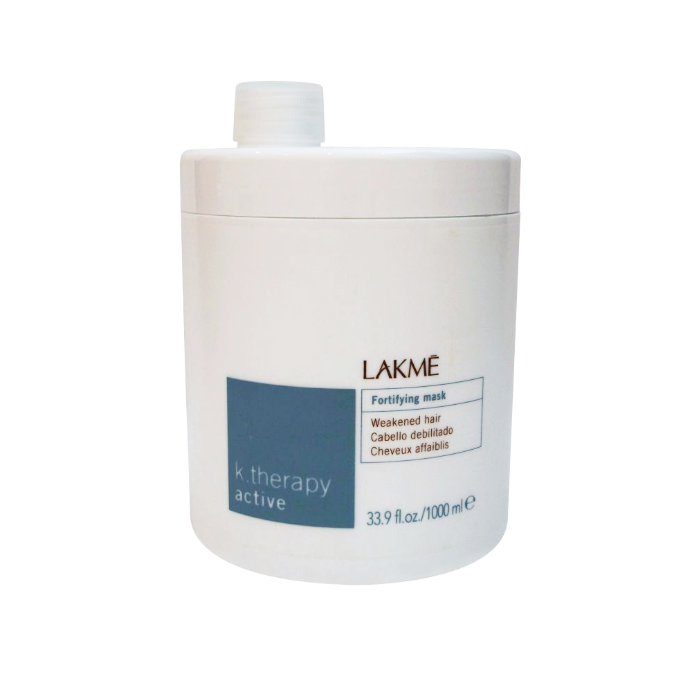  ماسک ضد ریزش اکتیو لاکمه حجم 1000 میلی لیتر - Lakme k.therapy active hair mask 
