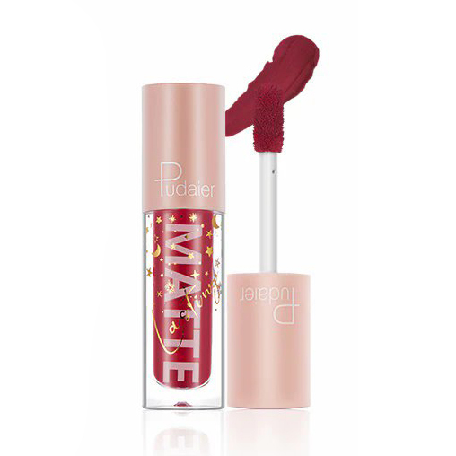 رژ مایع مات ماندگار پودایر شماره 2 - Pudaier matte lip fluid