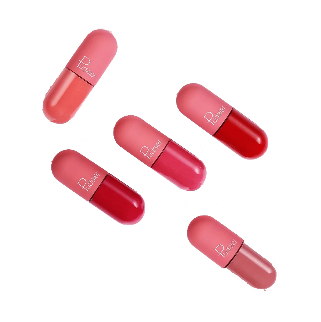  رژ لب مایع مات فوق ماندگار کپسولی پودایر شماره 900 - Pudaier matte liquid pills lipstick 