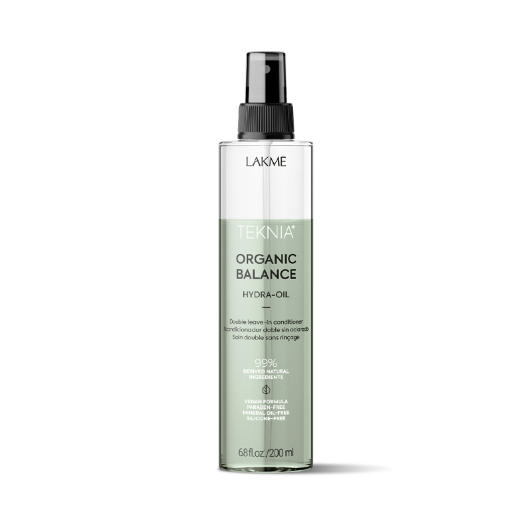 دوفاز آبرسان عمیق مو تکنیا ارگانیک بالانس لاکمه حجم 200 میلی لیتر - Lakme Teknia Organic Balance HYDRA-OIL 200 ml