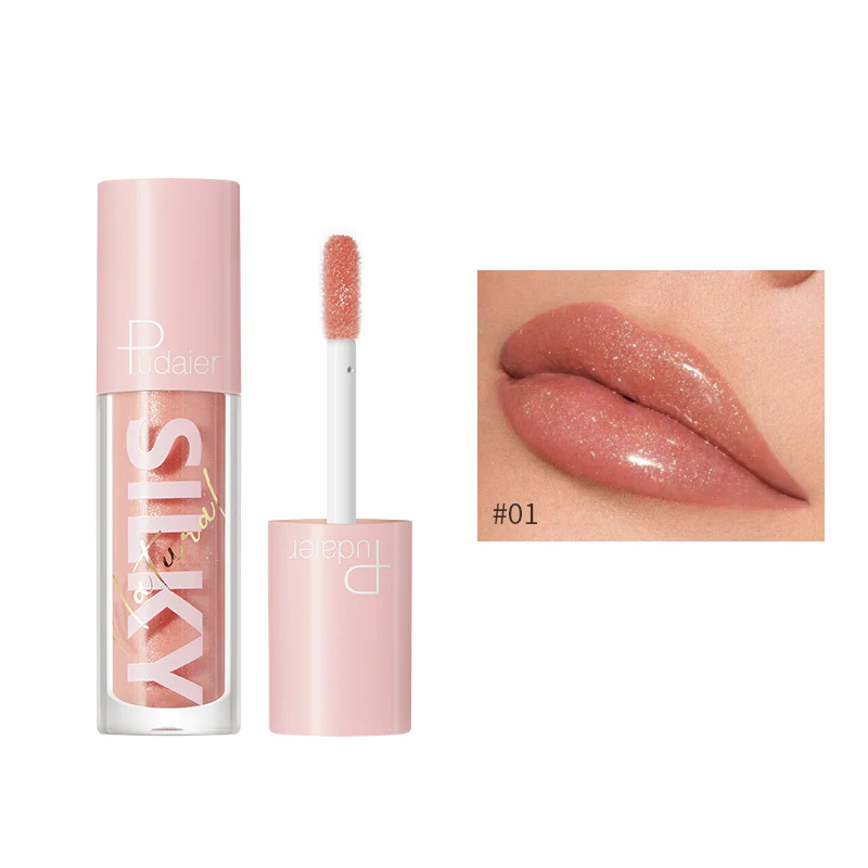  رژ لب براق (برق لب) پودایر شماره 1 - Pudaier silky lip gloss 1 