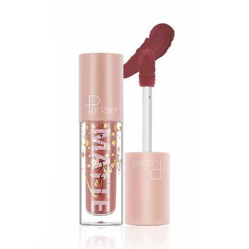 رژ مایع مات ماندگار پودایر شماره 2 - Pudaier matte lip fluid