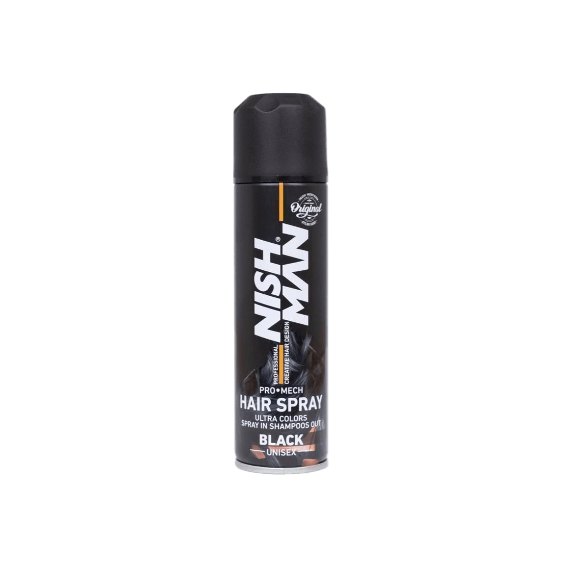  اسپری رنگ مو نیش من (مشکی) حجم 150 میلی لیتر - NISHMAN Hair color spray (BLACK) 150 ml 