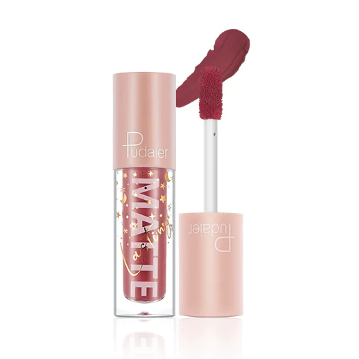 رژ مایع مات ماندگار پودایر شماره 2 - Pudaier matte lip fluid