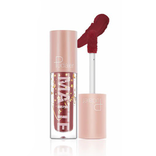 رژ مایع مات ماندگار پودایر شماره 2 - Pudaier matte lip fluid